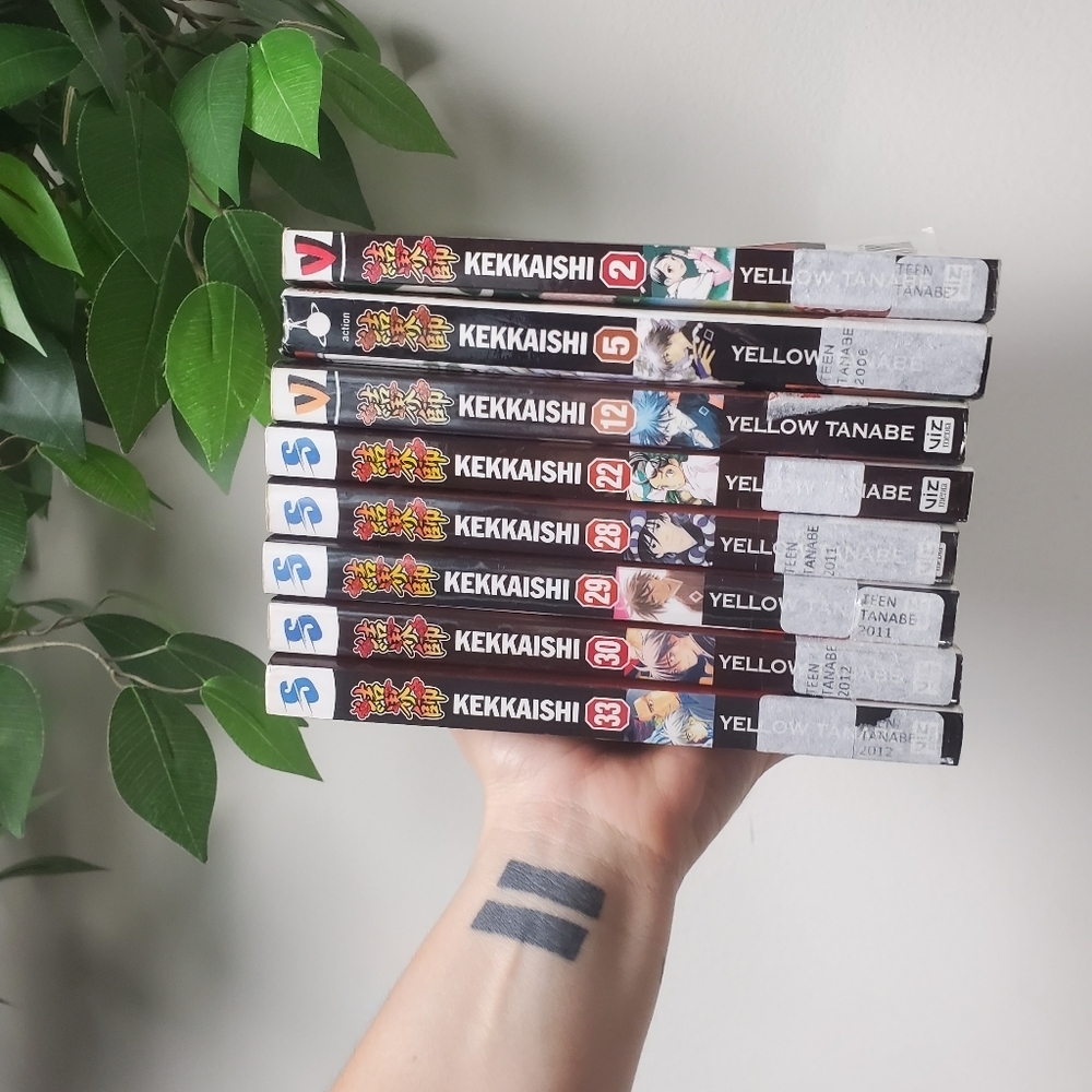 Kekkaishi Manga Volumes 2 5 12 22 28 29 30 33 Library Edition